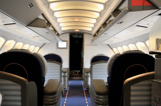 Lufthansa Airlines' first class